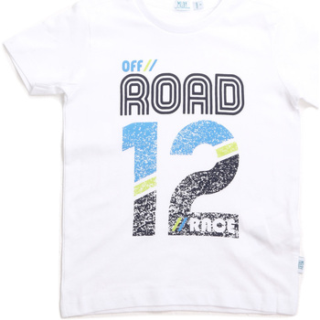 Textil Criança T-Shirt mangas curtas Melby 70E5544 Branco