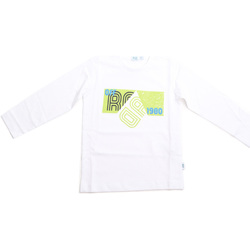 Textil Criança T-shirt mangas compridas Melby 70C5524 Branco