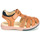 Sapatos Rapaz Sandálias Kickers PLATINIUM Camel