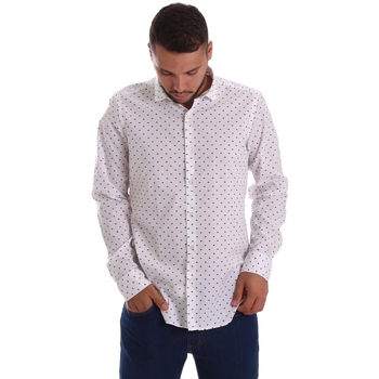 Textil Homem Camisas mangas comprida Gmf 971200/01 Branco