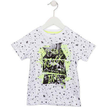 Textil Criança T-Shirt mangas curtas Losan 715 1008AC Branco