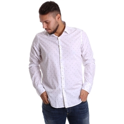 Textil Homem Camisas mangas comprida Gmf 972156/03 Branco