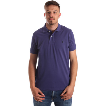 Textil Homem T-shirts e Pólos U.S Polo Assn. 41029 51244 Azul