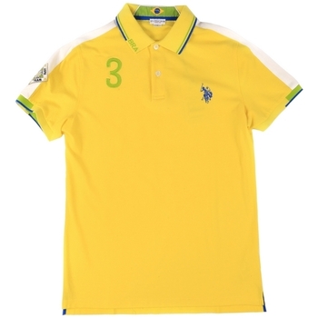 Textil Homem T-shirts e Pólos U.S Polo Assn. 43770 41029 Amarelo