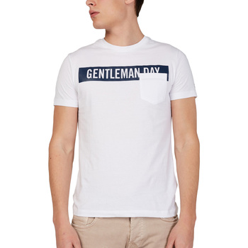 Textil Homem T-Shirt mangas curtas Gas 542992 Branco