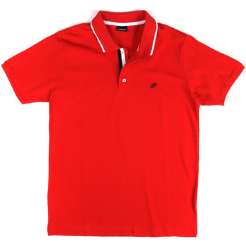 Textil Homem T-shirts e Pólos Key Up 2Q711 0001 Vermelho
