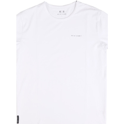 Textil Homem T-Shirt mangas curtas Key Up 2G69S 0001 Branco