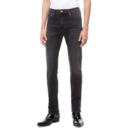 Textil Homem Calças de ganga slim Calvin Klein Jeans J30J308317 Preto