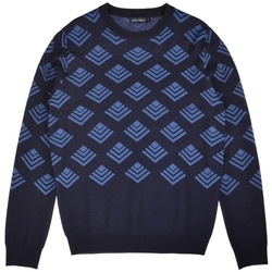 Textil Homem camisolas Antony Morato MMSW00859 YA400006 Azul