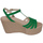 Sapatos Mulher Sandálias Unisa Sandálias Lusono Green Verde