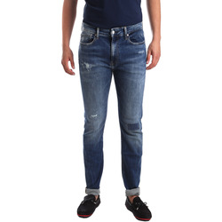 Textil Homem Calças de ganga slim Calvin Klein Jeans J30J311691 Azul