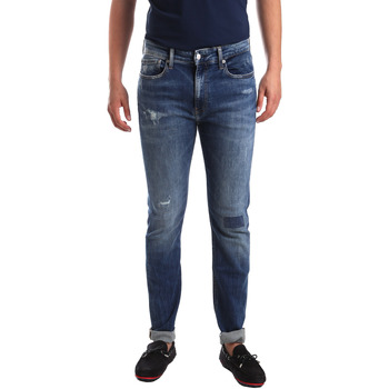Textil Homem Calças de ganga slim Calvin Klein Jeans J30J311691 Azul