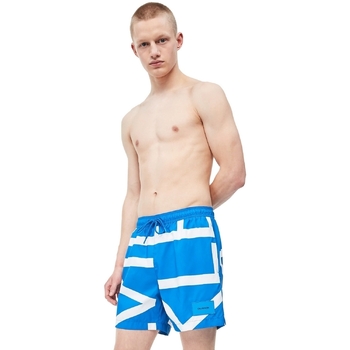 Textil Homem Fatos e shorts de banho Calvin Klein Jeans KM0KM00274 Azul
