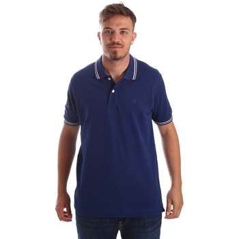 Textil Homem T-shirts e Pólos Key Up 2Q70G 0001 Azul