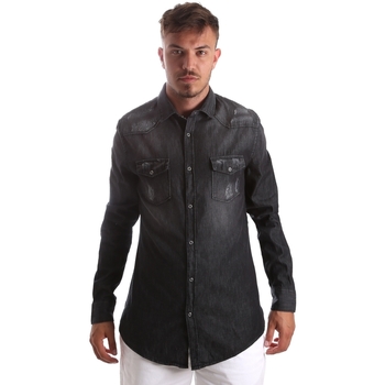 Textil Homem Camisas mangas comprida Byblos Blu 2MR0005 TE0066 Cinzento