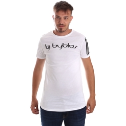 Textil Homem T-Shirt mangas curtas Byblos Blu 2MT0016 TE0046 Branco