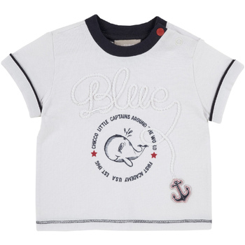 Textil Criança T-shirts e Pólos Chicco 09006679000000 Branco
