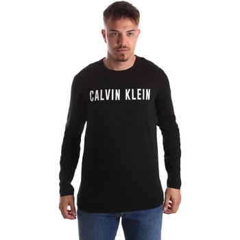 Textil Homem T-shirt mangas compridas Calvin Klein Jeans 00GMF8K209 Preto