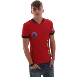 Textil Homem T-Shirt mangas curtas Versace B3GVB71410618537 Vermelho