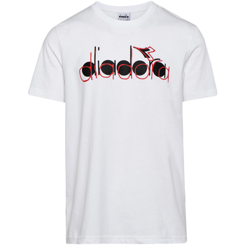 Textil Homem T-Shirt mangas curtas Diadora 502175834 Branco