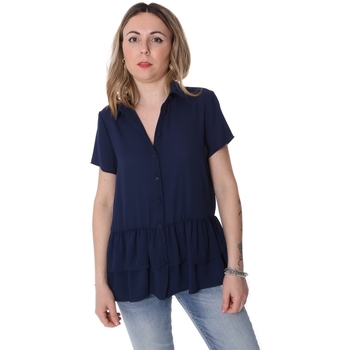 Textil Mulher camisas Fracomina FR20SP039 Azul