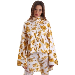 Textil Mulher camisas Versace B0HVB624S0771003 Branco