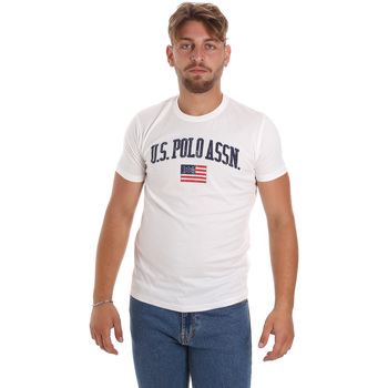 Textil Homem T-shirts e Pólos U.S Polo Assn. 57117 49351 Branco