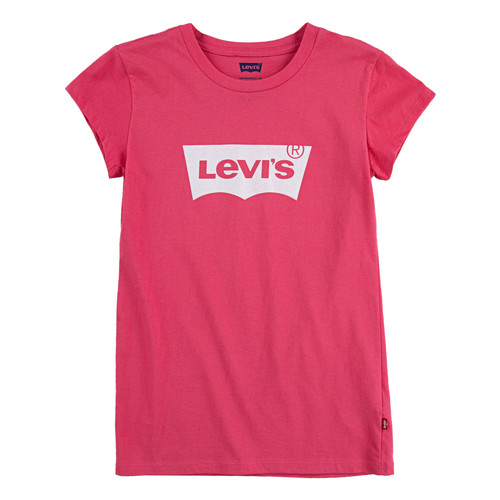 Textil Rapariga T-Shirt mangas curtas Levi's BATWING TEE SS Rosa