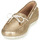 Sapatos Mulher Sapato de vela Geox D LEELYAN C Ouro / Branco
