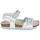 Sapatos Rapariga Sandálias Geox ADRIEL GIRL Branco / Azul