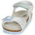 Sapatos Rapariga Sandálias Geox ADRIEL GIRL Branco / Azul