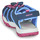 Sapatos Rapariga Sandálias desportivas Geox BOREALIS GIRL Azul / Rosa
