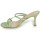 Sapatos Mulher Chinelos Moony Mood OBIUTI Verde / Amêndoa