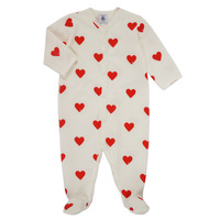 Textil Criança Pijamas / Camisas de dormir Petit Bateau MESCOEURS Branco