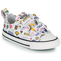 Sapatos Rapariga Sapatilhas Converse CHUCK TAYLOR ALL STAR 2V GIRLS GAMER OX Branco / Multicolor