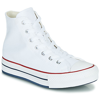 Sapatos Rapariga Sapatilhas de cano-alto Converse CHUCK TAYLOR ALL STAR EVA LIFT CANVAS COLOR HI Branco