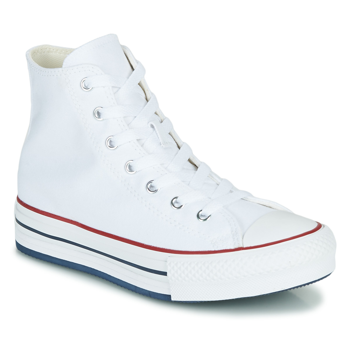 Sapatos Rapariga Sapatilhas de cano-alto Converse CHUCK TAYLOR ALL STAR EVA LIFT CANVAS COLOR HI Branco