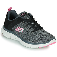 Sapatos Mulher Fitness / Training  Skechers FLEX APPEAL 4.0 Cinza / Rosa