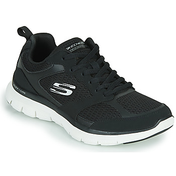 Sapatos Mulher Fitness / Training  solid Skechers FLEX APPEAL 4.0 Preto