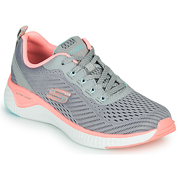 Sapatos Mulher Fitness / Training  Skechers SOLAR FUSE COSMIC VIEW Cinza / Rosa