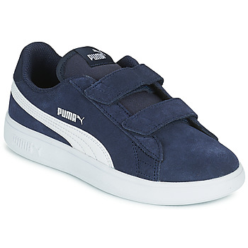Sapatos Rapaz Sapatilhas Puma SMASH PS Azul