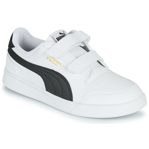 Sapatos Rapariga Sapatilhas Puma SHUFFLE INF Branco / Preto