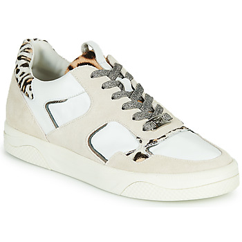 Sapatos Mulher Sapatilhas Mam'Zelle ARTIX Branco / Leopardo