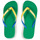 Sapatos Homem Chinelos Havaianas BRASIL MIX Verde