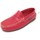 Sapatos Mocassins Atlanta 24273-18 Vermelho