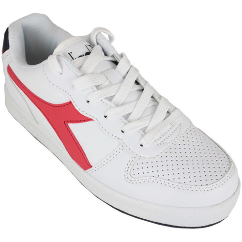 Sapatos Criança Sapatilhas Schn Diadora 101.173301 01 C0673 White/Red Vermelho