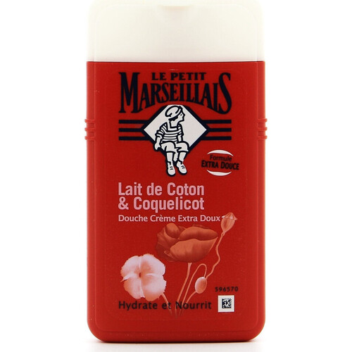 beleza Mulher Produtos para banho Le Petit Marseillais Extra Gentle Cream Shower - Cotton Milk & Poppy Outros