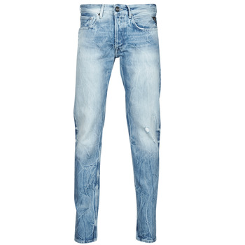 Textil Homem Calças Jeans Replay WIKKBI Super / Azul