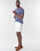 Textil Homem Polo straight-leg Ralph Lauren Hoodie met vlaglogo en logo op de mouw in wit Homme SHORT PREPSTER AJUSTABLE ELASTIQUE AVEC CORDON INTERIEUR LOGO PO Bla
