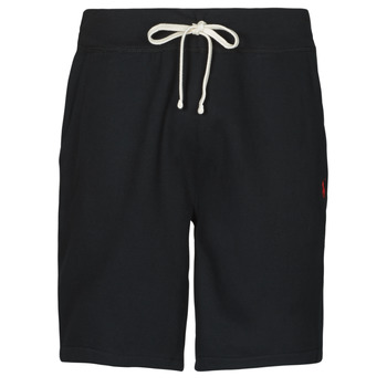 Textil Homem Shorts / Bermudas Polo Ralph Lauren SHORT MOLTONE EN COTON LOGO PONY PLAYER Preto